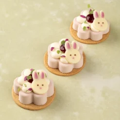 Dobla Chocoladedecoratie Paashaas Wit (90 stuks)* Chocolade Decoraties|Chocolade Decoraties