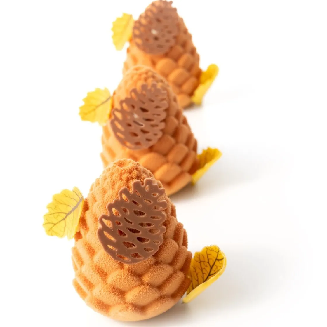 Dobla Chocoladedecoratie Dennenappel (180 stuks)* Figuur Decoraties|Chocolade Decoraties