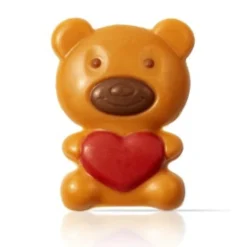 Dobla Chocoladedecoratie Liefdesbeer (90 stuks)* Figuur Decoraties|Chocolade Decoraties