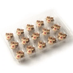Dobla Chocoladedecoratie Rendier (90 stuks)* Figuur Decoraties|Chocolade Decoraties