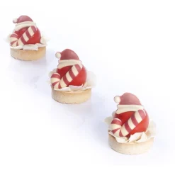 Dobla Chocoladedecoratie Kerstman Muts (218 stuks)* Figuur Decoraties|Chocolade Decoraties