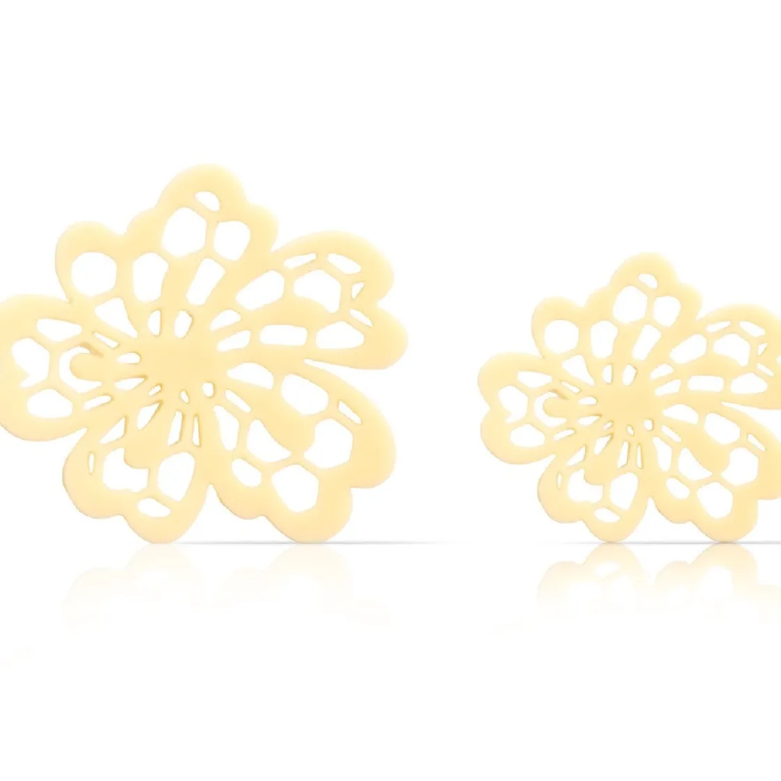 Dobla Chocoladedecoratie Lace Bloemen Wit (96 stuks)* Chocolade Decoraties|Chocolade Decoraties