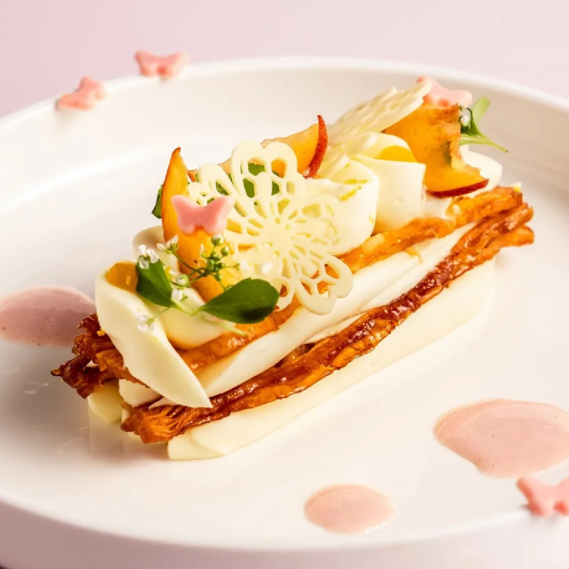 Dobla Chocoladedecoratie Lace Bloemen Wit (96 stuks)* Chocolade Decoraties|Chocolade Decoraties