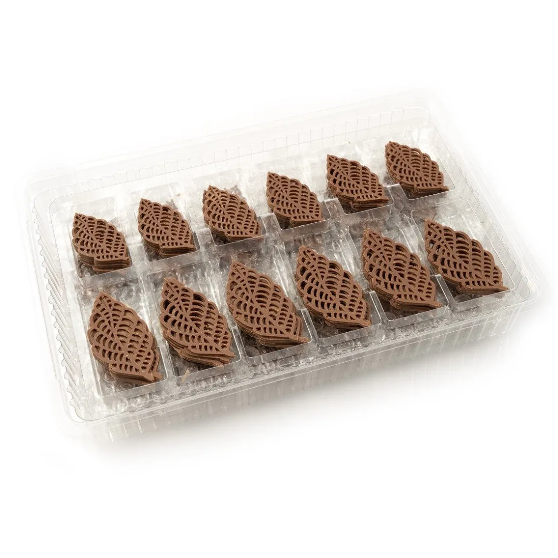 Dobla Chocoladedecoratie Lace Blaadjes Assortiment (144st)* Chocolade Decoraties|Chocolade Decoraties
