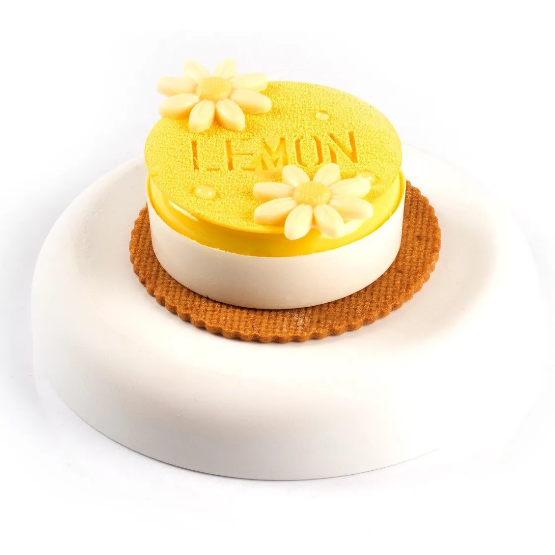 Dobla Chocoladedecoratie Madeliefje XL (108 stuks)* Chocolade Decoraties|Chocolade Decoraties