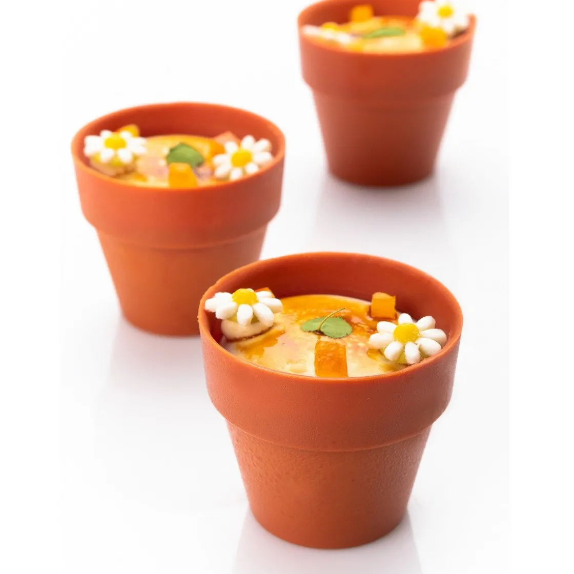 Dobla Chocoladedecoratie Madeliefje (200 stuks)* Chocolade Decoraties|Chocolade Decoraties