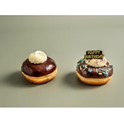 Dobla Chocoladedecoratie Happy Birthday (150 stuks)* Chocolade Decoraties|Chocolade Decoraties