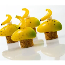 Dobla Chocoladedecoratie Banaan (108 stuks)* Chocolade Decoraties|Chocolade Decoraties