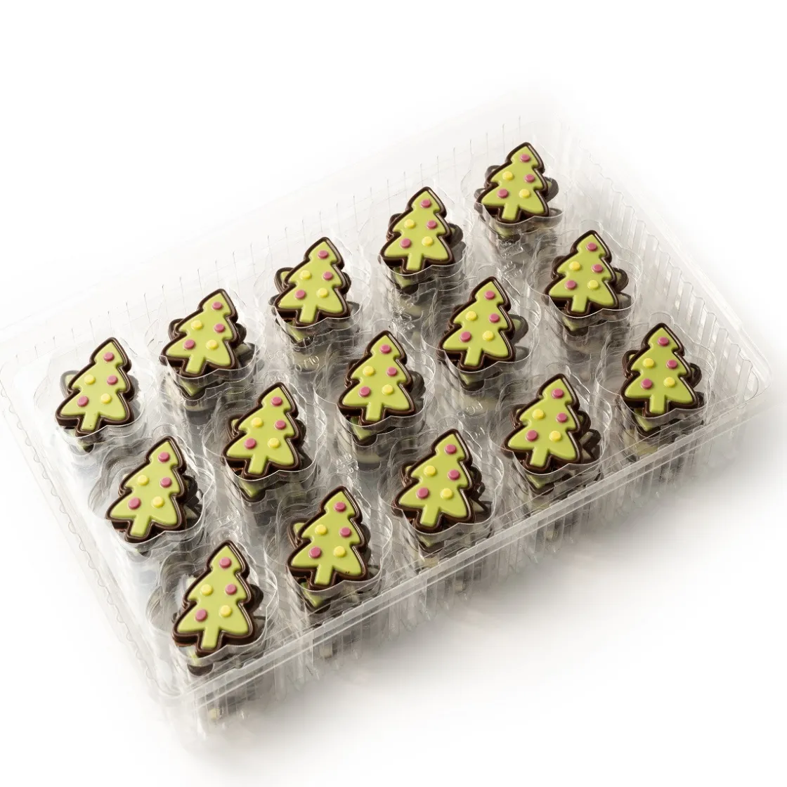 Dobla Chocoladedecoratie Cartoon Kerst Assortiment (90st)* Figuur Decoraties|Chocolade Decoraties