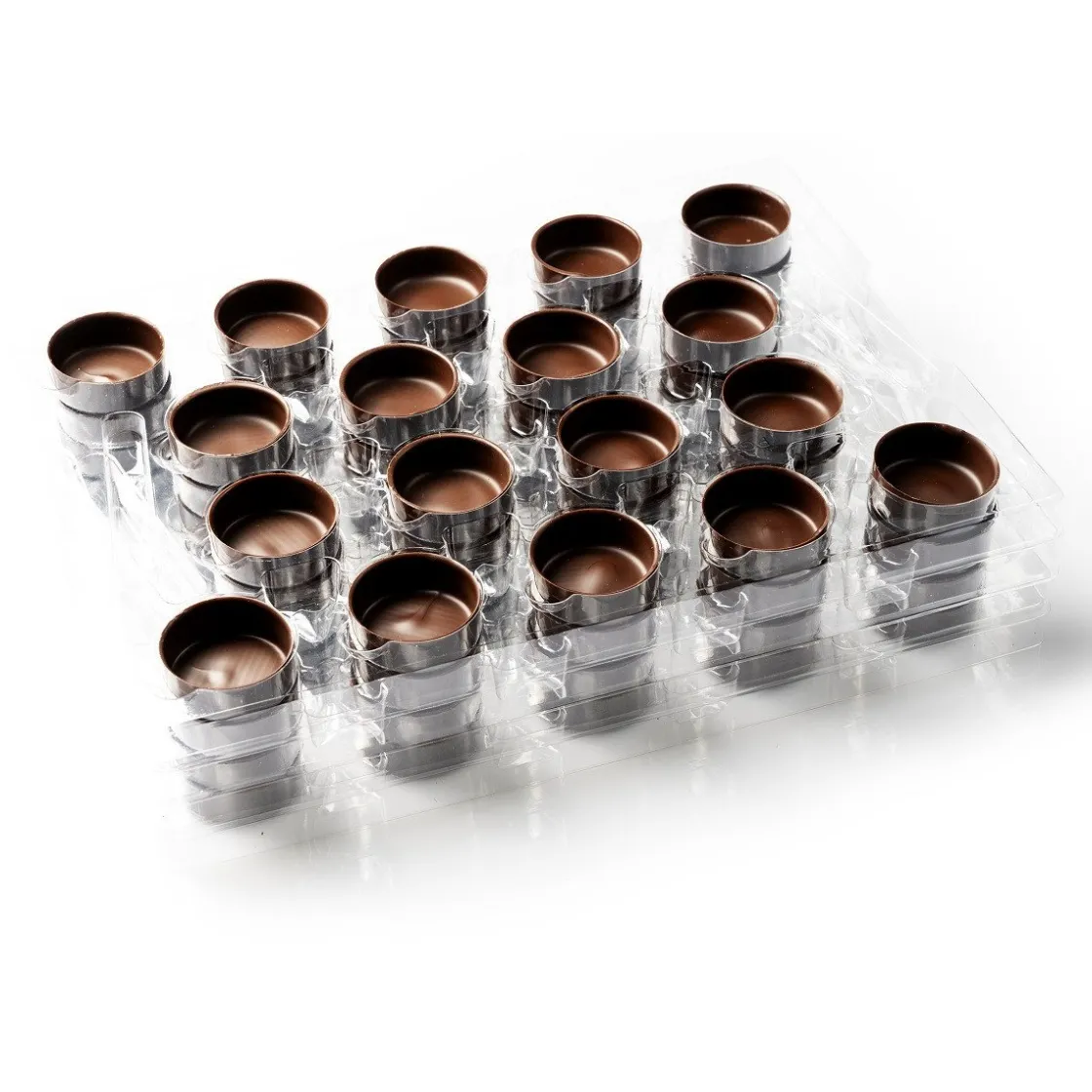 Dobla Chocoladedecoratie Tartelette Cups Ø5cm (72 stuks)* Chocolade Cups|Chocolade Decoraties
