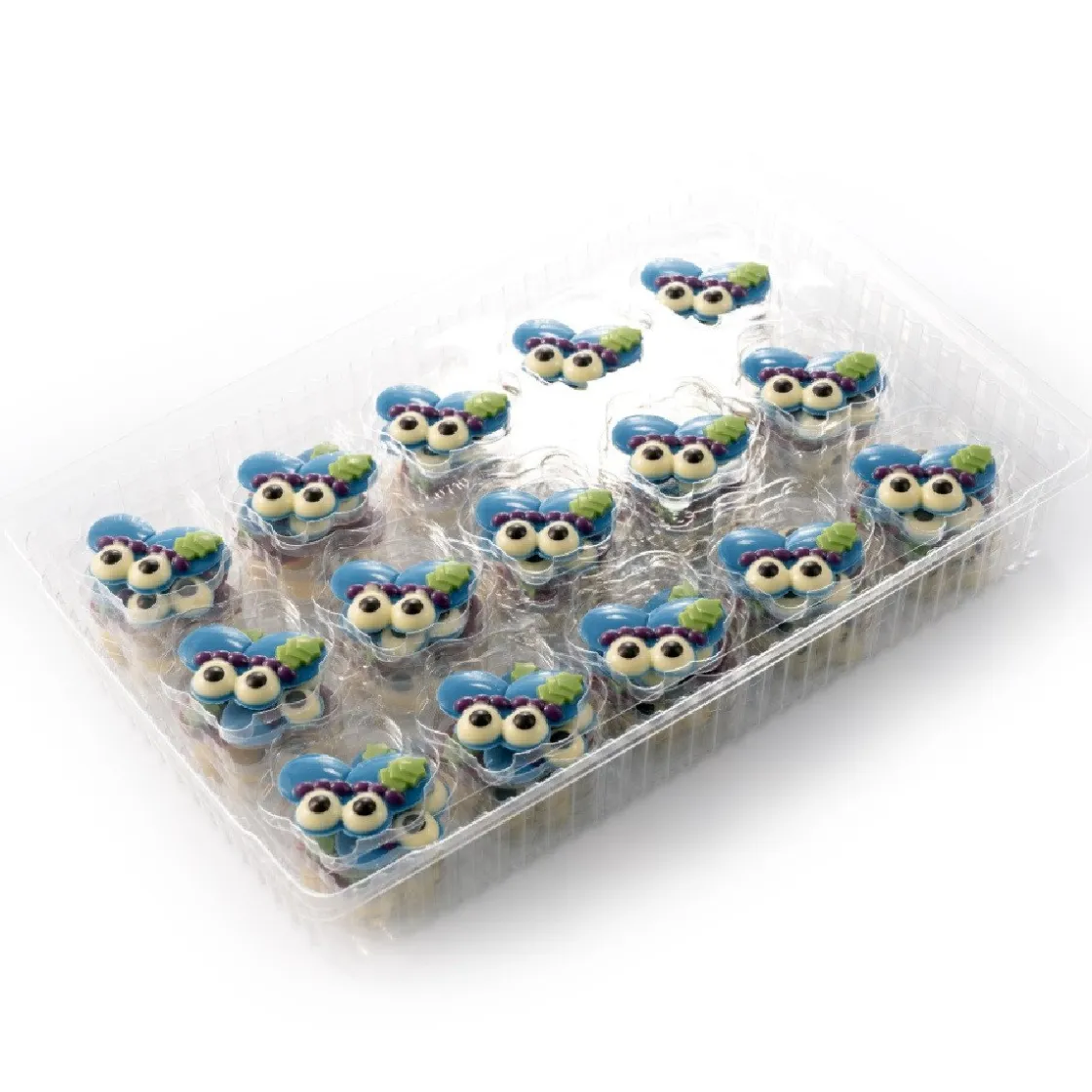 Dobla Chocoladedecoratie Piet Baret Assortiment (90 stuks)* Figuur Decoraties|Chocolade Decoraties