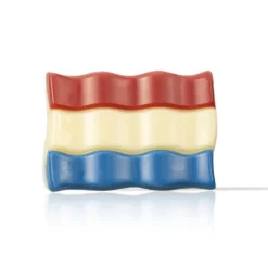 Dobla Chocoladedecoratie Nederlandse Vlag (248 stuks)* Chocolade Decoraties|Chocolade Decoraties