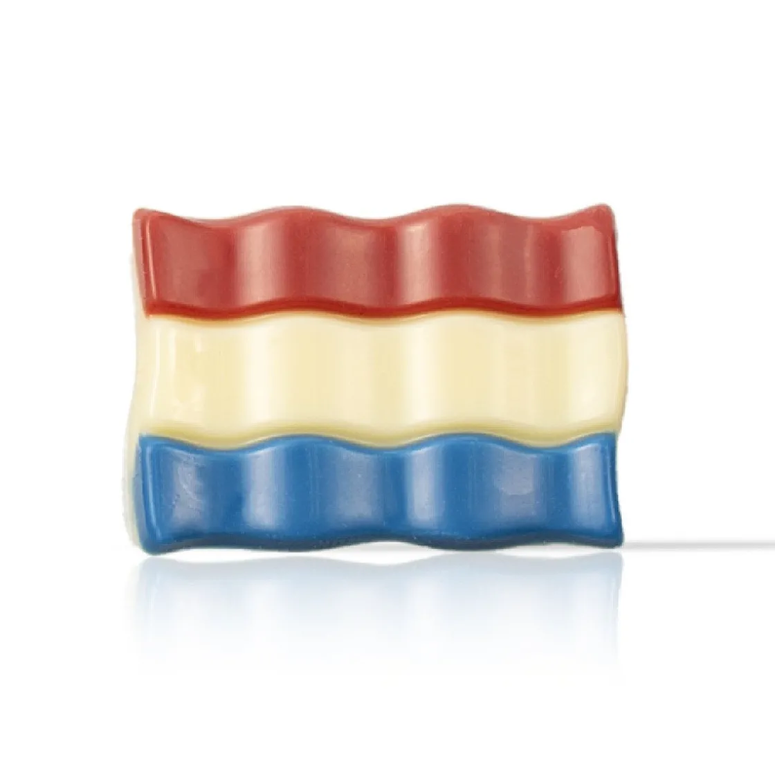 Dobla Chocoladedecoratie Nederlandse Vlag (248 stuks)* Chocolade Decoraties|Chocolade Decoraties