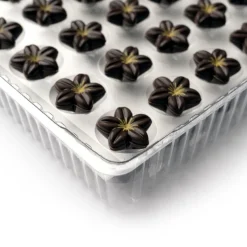 Dobla Chocoladedecoratie Bloem Puur (80 stuks)* Chocolade Decoraties|Chocolade Decoraties