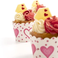 Dobla Chocoladedecoratie Liefdesbrief (280 stuks)* Figuur Decoraties|Chocolade Decoraties