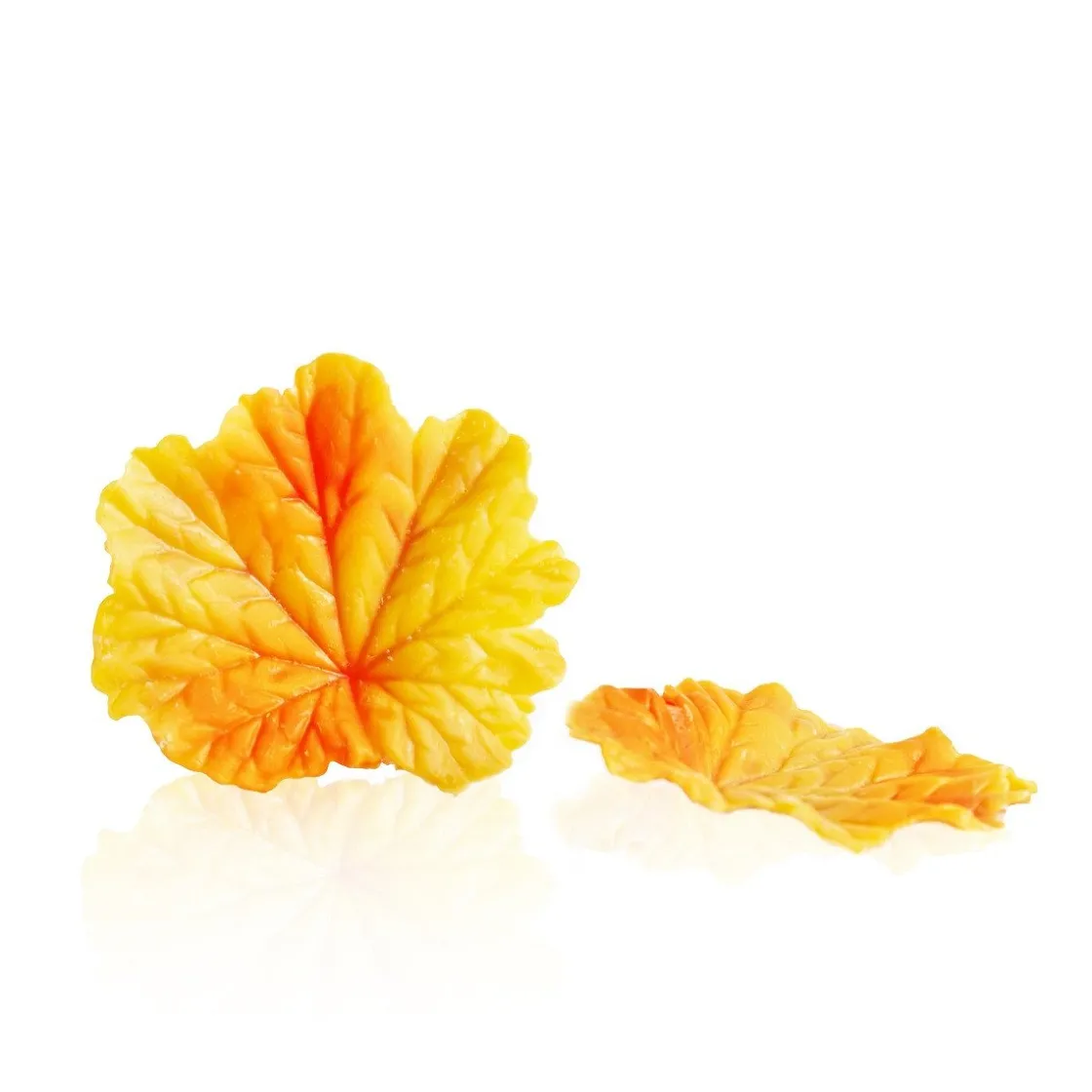 Dobla Chocoladedecoratie Herfstblad Geel (24 stuks)* Chocolade Decoraties|Chocolade Decoraties