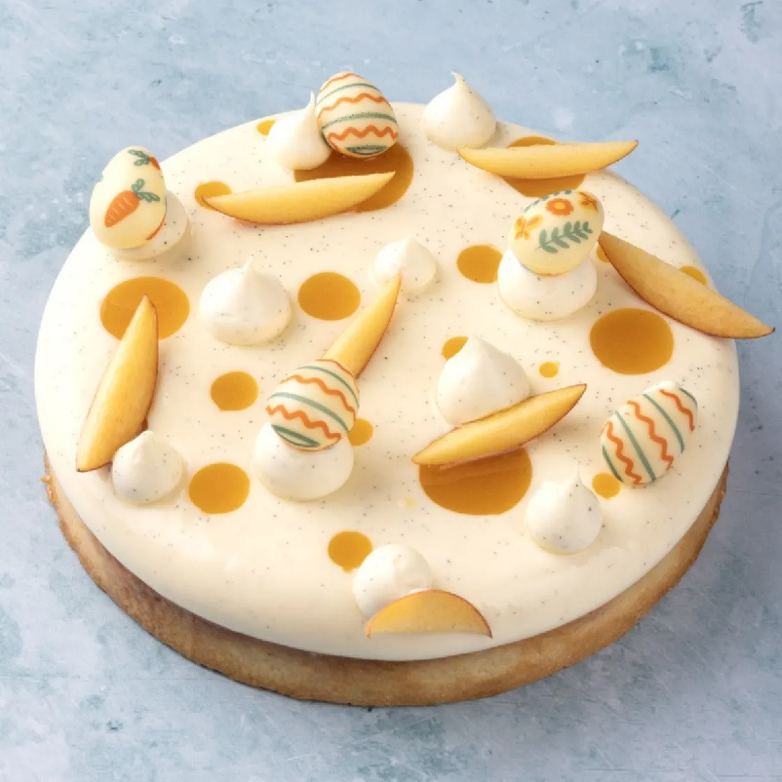 Dobla Chocoladedecoratie Paasei Gedecoreerd (378 stuks)* Chocolade Decoraties|Chocolade Decoraties