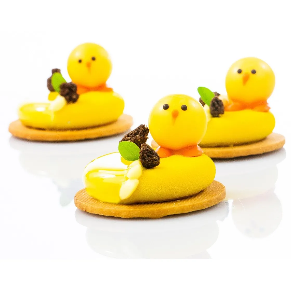 Dobla Chocoladedecoratie Kuikentje (18 stuks)* Chocolade Decoraties|Chocolade Decoraties