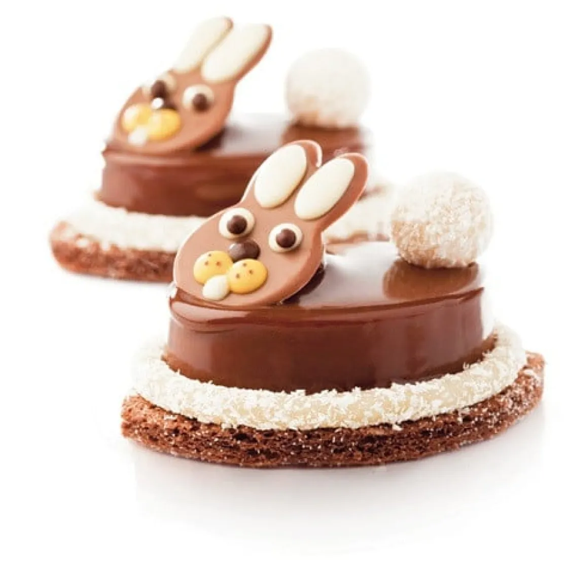 Dobla Chocoladedecoratie Paashaas (112 stuks)* Chocolade Decoraties|Chocolade Decoraties
