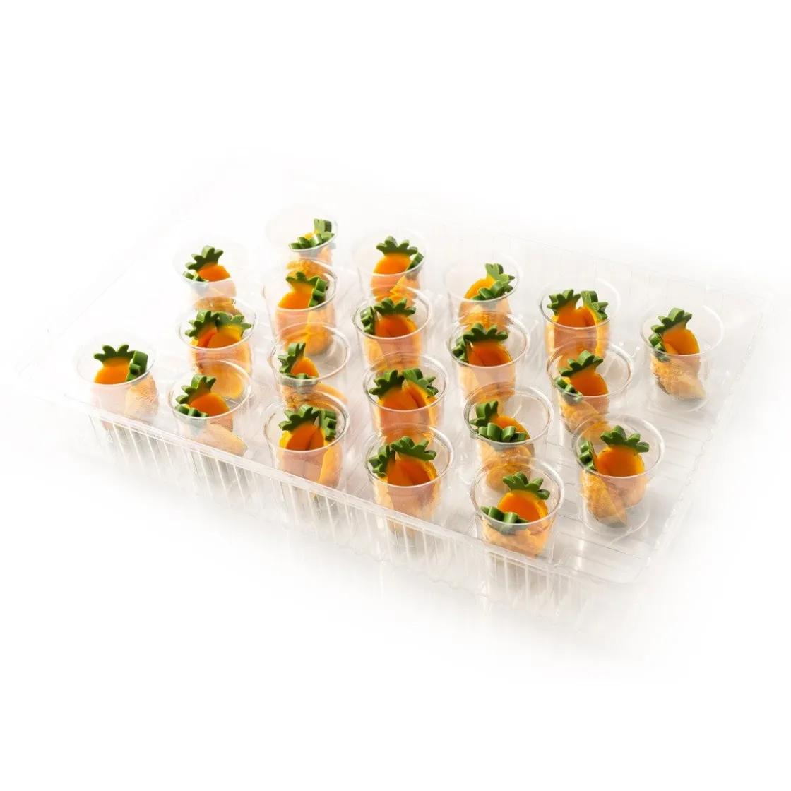 Dobla Chocoladedecoratie Ananas (40 stuks)* Chocolade Decoraties|Chocolade Decoraties