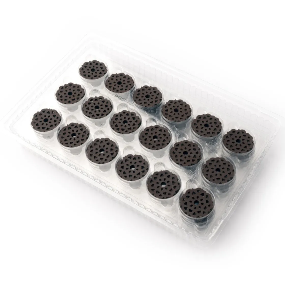 Dobla Chocoladedecoratie Lace Bloemen Puur (216 stuks)* Chocolade Decoraties|Chocolade Decoraties