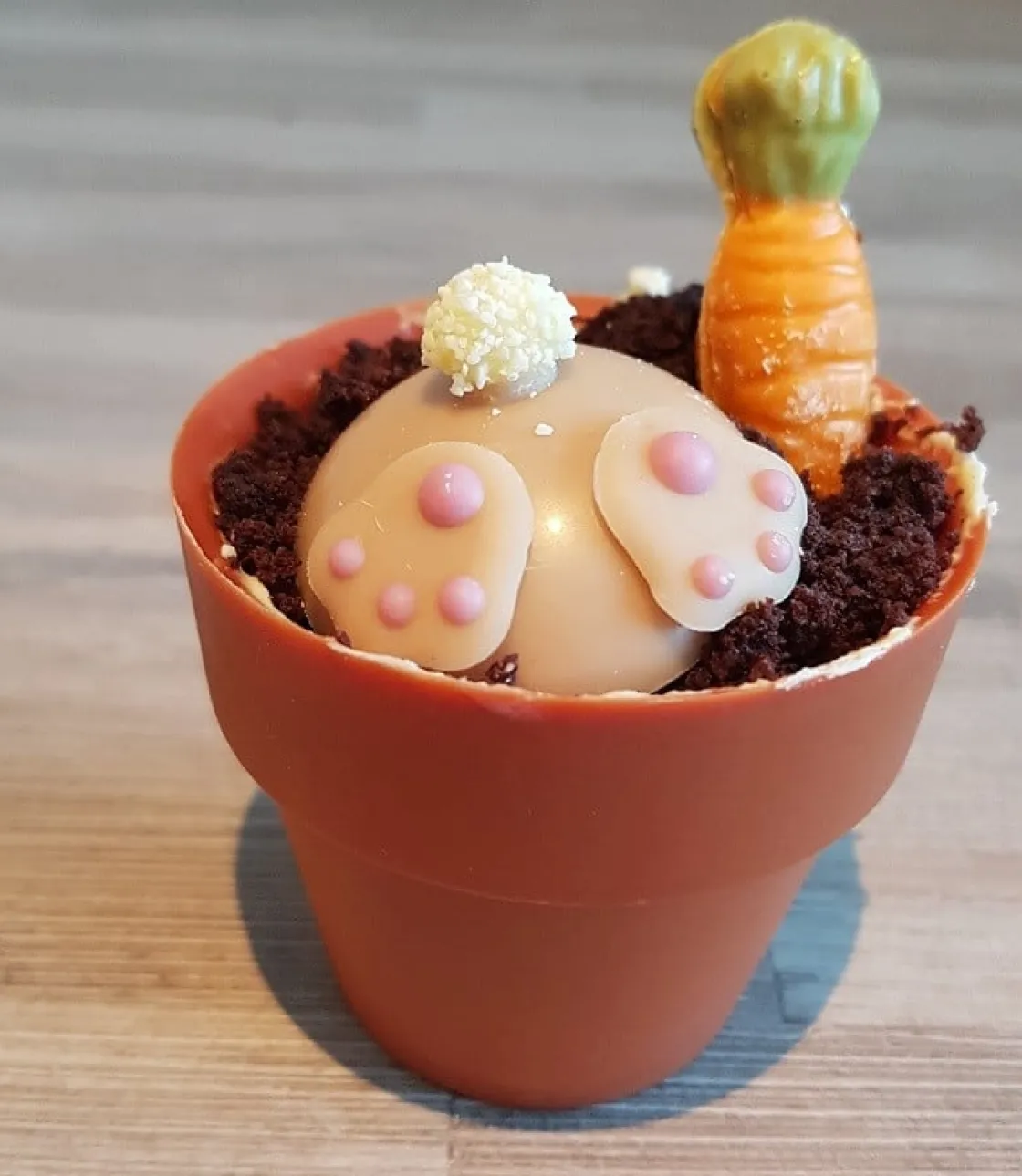 Dobla Chocoladedecoratie Bloempot Large (28 stuks)* Chocolade Decoraties|Chocolade Decoraties