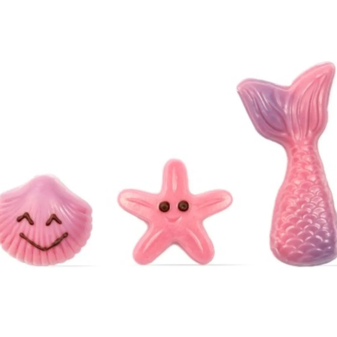 Dobla Chocoladedecoratie Zeemeermin Assortiment (108)* Chocolade Decoraties|Chocolade Decoraties