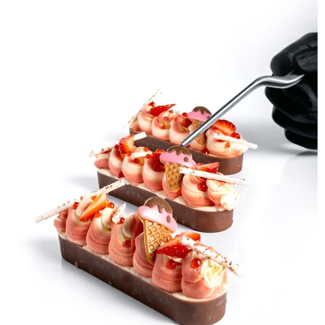 Dobla Chocoladedecoratie IJsje (90 stuks)* Chocolade Decoraties|Chocolade Decoraties