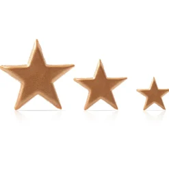 Dobla Chocoladedecoratie Sterren Brons Assortiment (132st)* Figuur Decoraties|Chocolade Decoraties