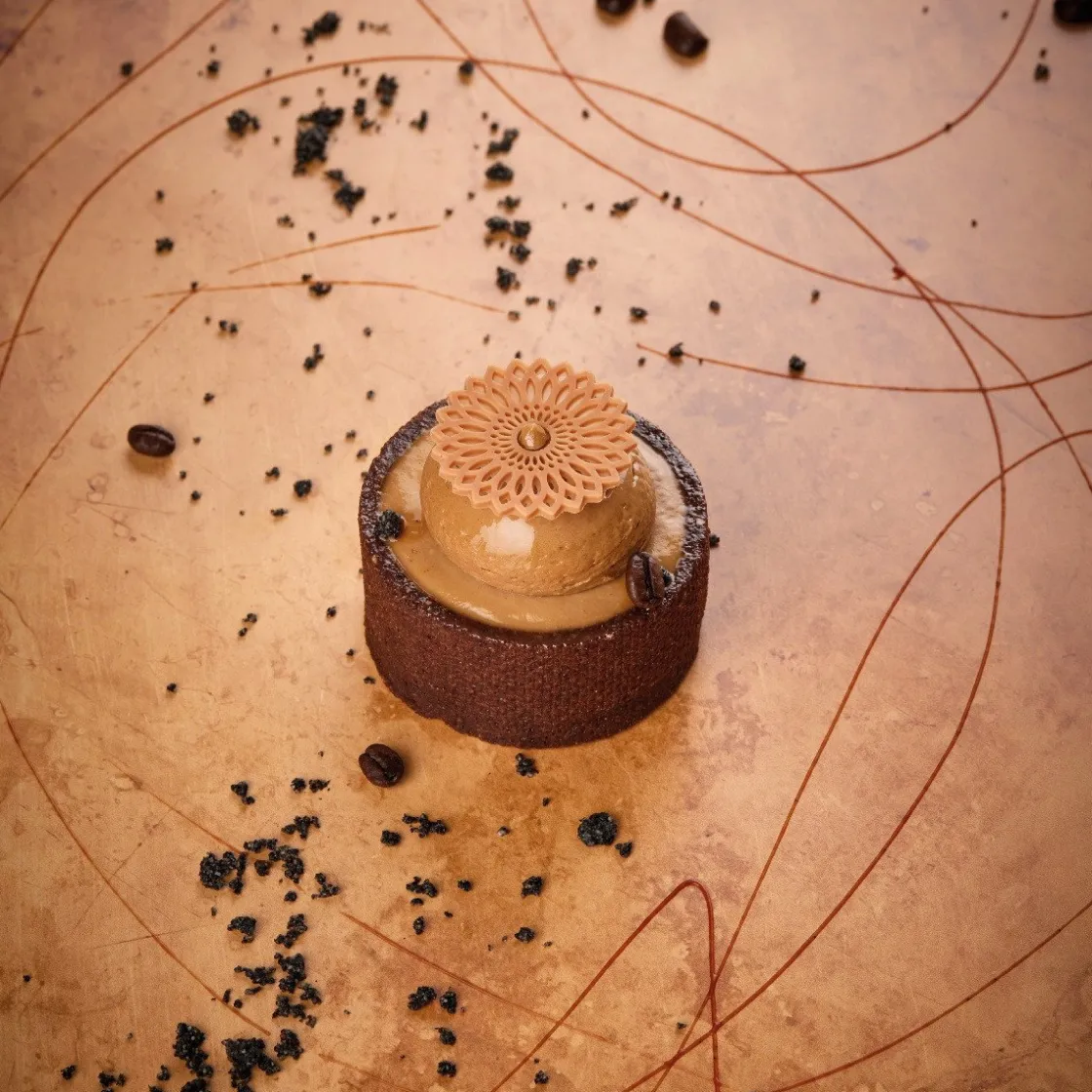 Dobla Chocoladedecoratie Lace Bloem (216 stuks)* Chocolade Decoraties|Chocolade Decoraties