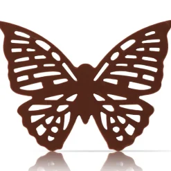 Dobla Chocoladedecoratie Vlinder Puur (96 stuks)* Chocolade Decoraties|Chocolade Decoraties
