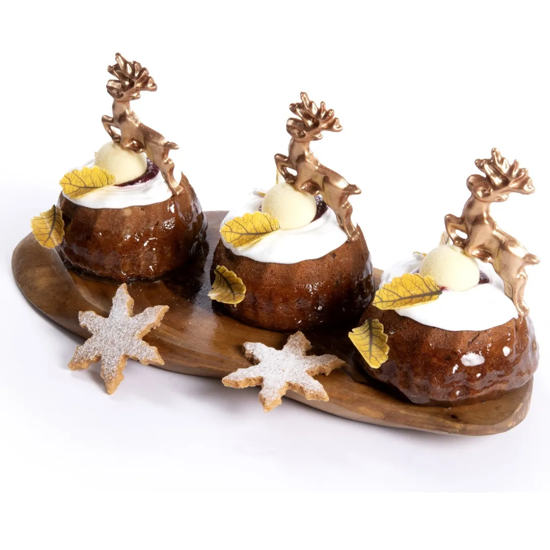 Dobla Chocoladedecoratie Rendier (40 stuks)* Figuur Decoraties|Chocolade Decoraties