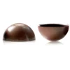 Dobla Halve Bol Chocolade Brons (144 stuks)* Chocolade Decoraties|Chocolade Decoraties