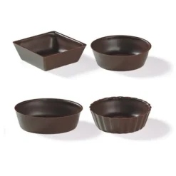 Dobla Petit Four Cups Assortiment Puur (168 stuks)* Chocolade Cups|Chocolade Decoraties