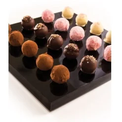 Dobla Truffelkogel Melk Chocolade 25 mm (504 stuks)* Chocolade Cups|Chocolade Decoraties