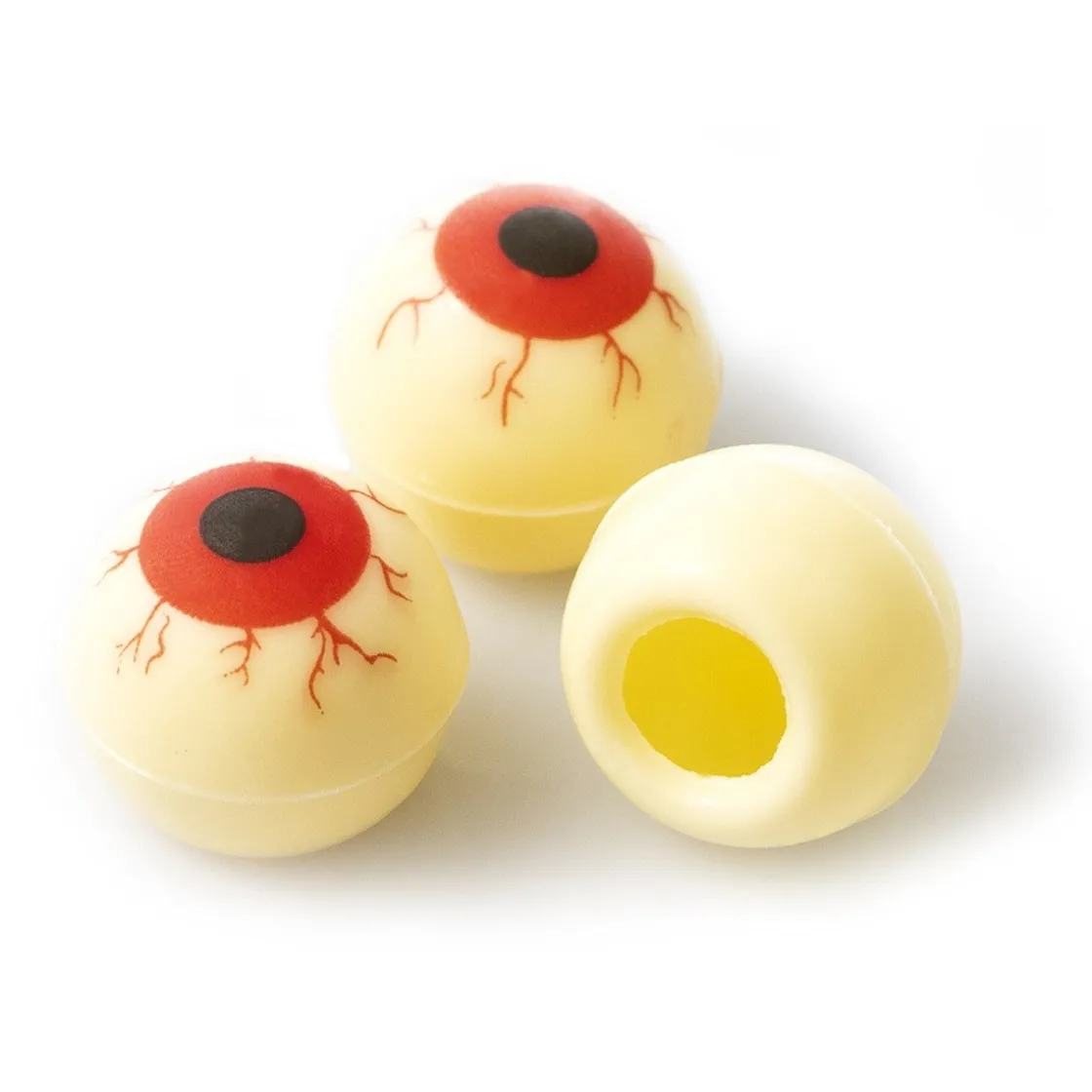 Dobla Truffelkogels Rode Oogballen (252 stuks)* Chocolade Cups|Figuur Decoraties