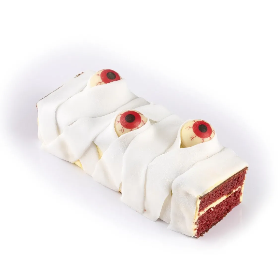 Dobla Truffelkogels Rode Oogballen (252 stuks)* Chocolade Cups|Figuur Decoraties