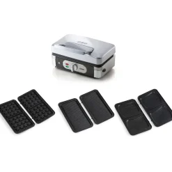 Domo Snackmaker 3-in-1 (Tosti-Grill-Wafel)* Bak- En Kookapparaten