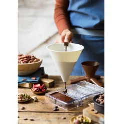 Decora Doseertrechter Ø13x12,5cm*** Bakhulpmiddelen