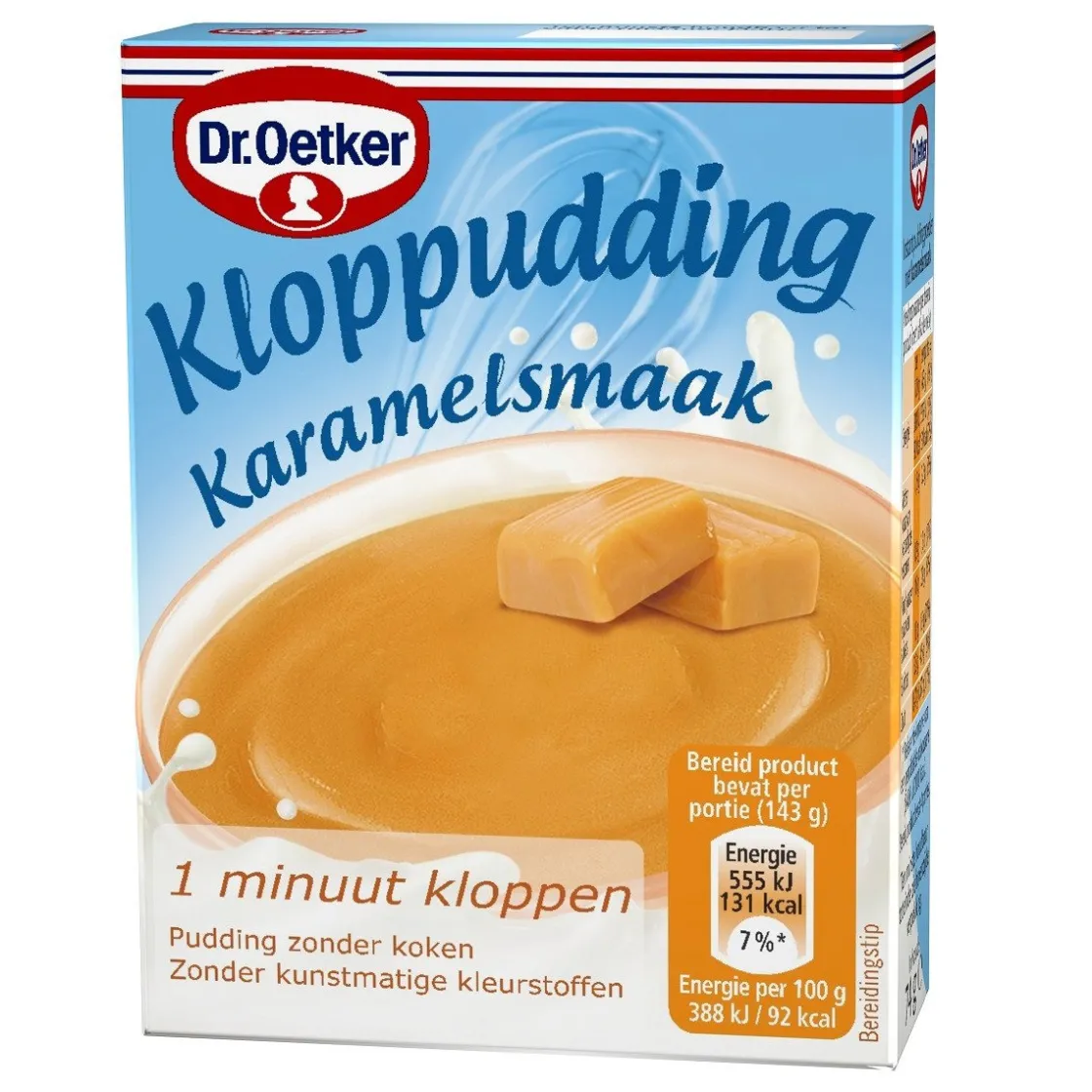 Dr. Oetker Kloppudding Caramel 74g* Dessertmixen|Roompoeders