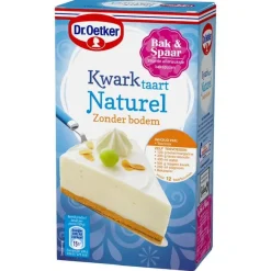 Dr. Oetker Kwarktaart Naturel (zonder bodem) Mix 195g* Banketmixen|Bekijk Alle Mixen