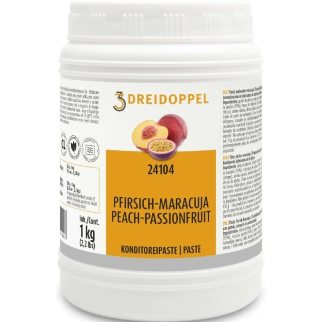 Dreidoppel Compound Perzik/Passievrucht 1kg* Smaakstoffen