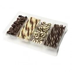 DV Foods DV Chocoladedecoratie Assortiment 90st* Chocolade Decoraties|Chocolade Decoraties