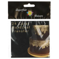 Sugarflair Eetbaar Bladgoud 1 sheet* Figuur Decoraties