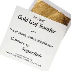 Sugarflair Eetbaar Bladgoud 1 sheet* Figuur Decoraties