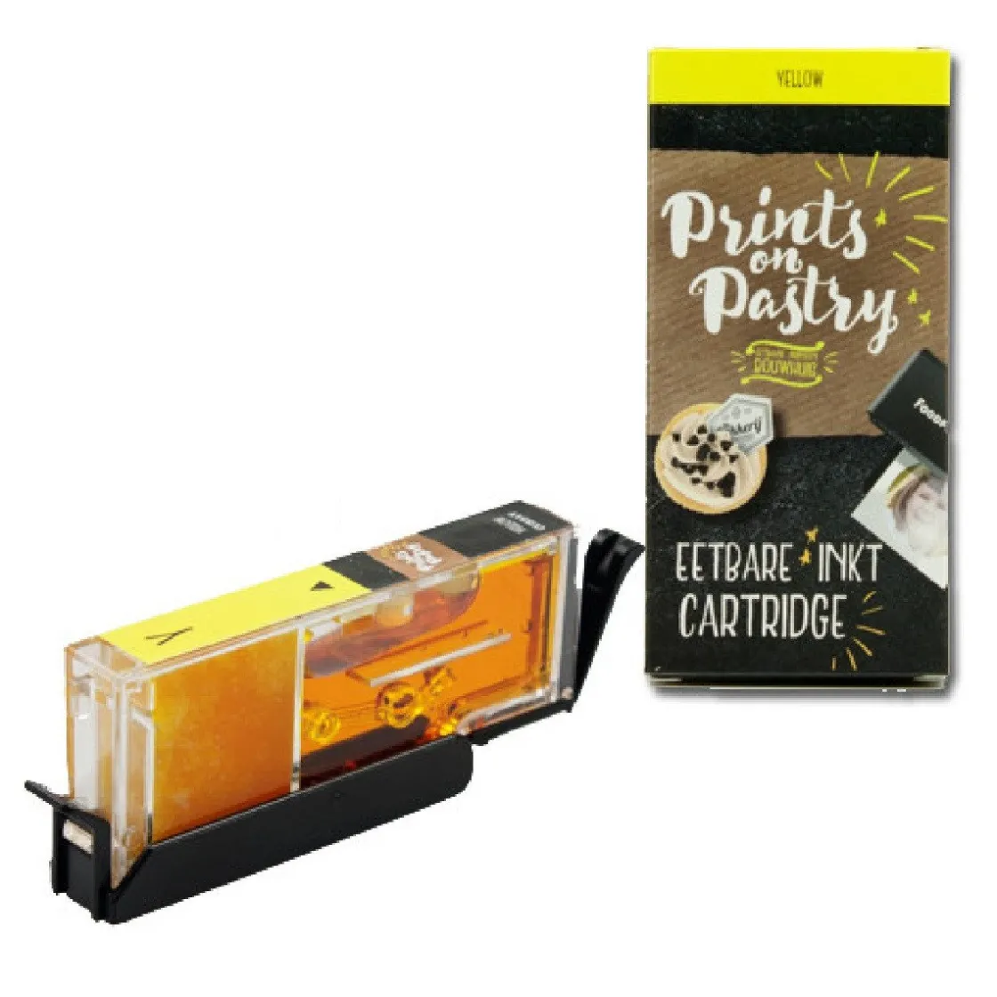 Prints on Pastry Eetbare Inkt Cartridge Geel XL (CLI-581Y)* Eetbare Inkt Cartridges