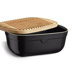 Emile Henry Broodtrommel Truffle 35,5x24,5x15,8cm* Voorraadpotten En Bewaardozen|Snij Toebehoren