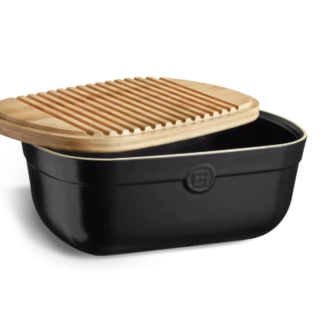 Emile Henry Broodtrommel Truffle 35,5x24,5x15,8cm* Voorraadpotten En Bewaardozen|Snij Toebehoren