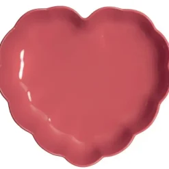 Emile Henry Madeleine Taartvorm Hart Rose Candy 26,5x24,5cm* Pannen En Schalen|Speciale Bakvormen