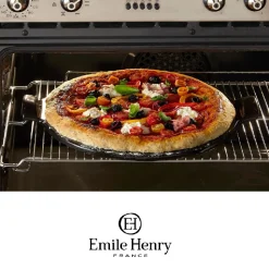 Emile Henry Pizzasteen Fusian Ø37cm* Bakhulpmiddelen